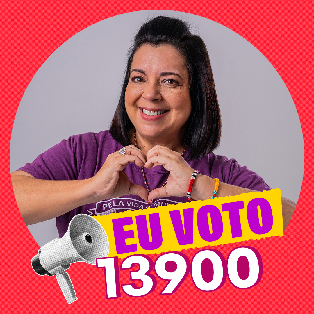 Moldura oficial para foto de perfil da campanha